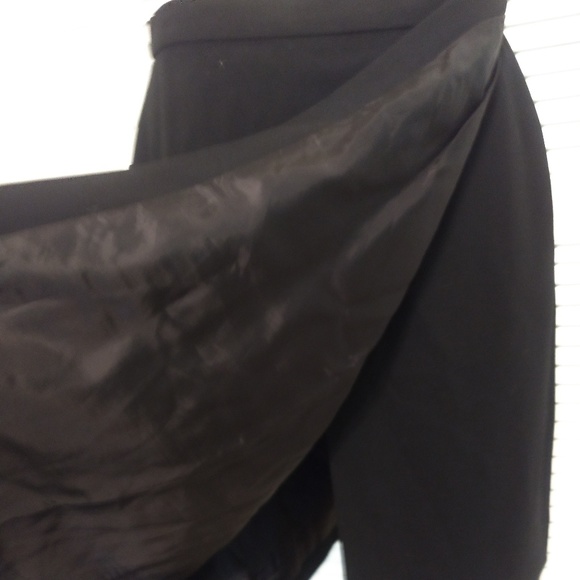 Giorgio Armani virgin wool draped skirt sz 8 *N - Picture 8 of 10